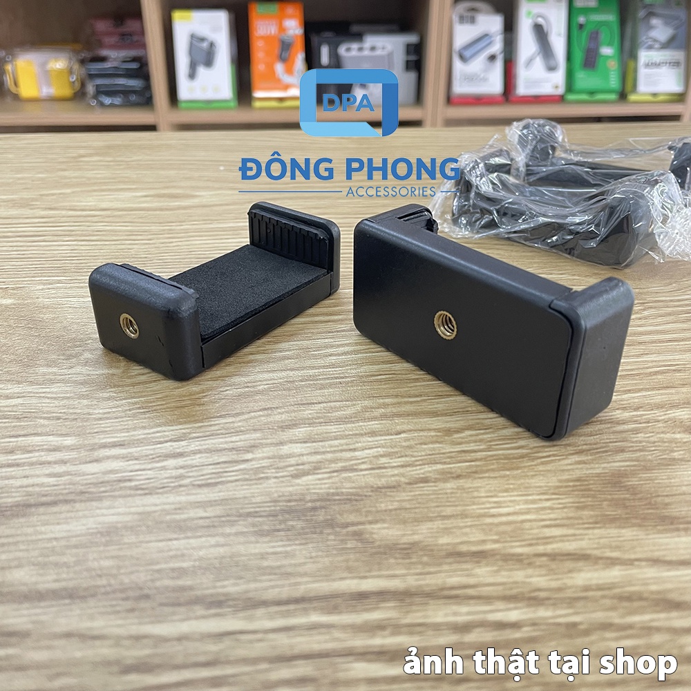 Đầu Kẹp Điện Thoại Rời Gắn Tripod & Chân Máy Ảnh Loại Chuẩn Xịn