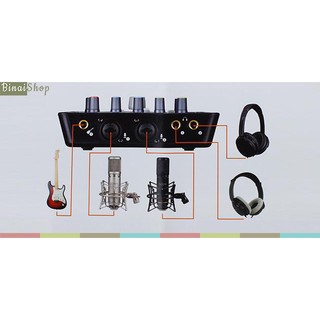 [Tặng giắc chuyển tai nghe] Sound card USB hát karaoke online ICON Upod Pro (Cam)
