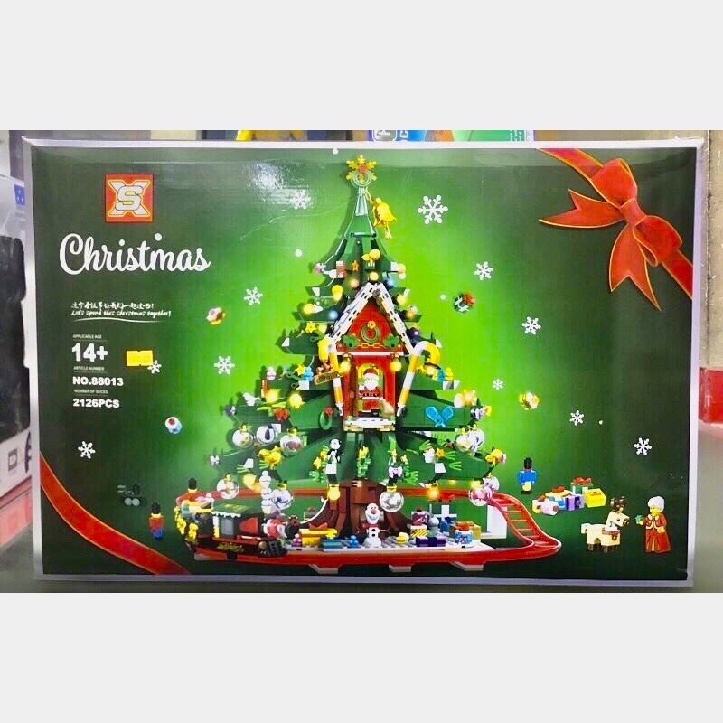 Lego Christmas SX 88013 Xếp Hình Cây Thông Noel 2126 Mảnh