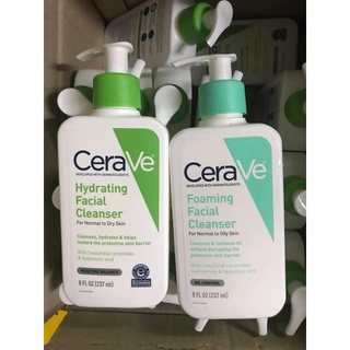 Sữa rửa mặt CeraVe Foaming Facial Cleanser phục hồi làn da 237ml