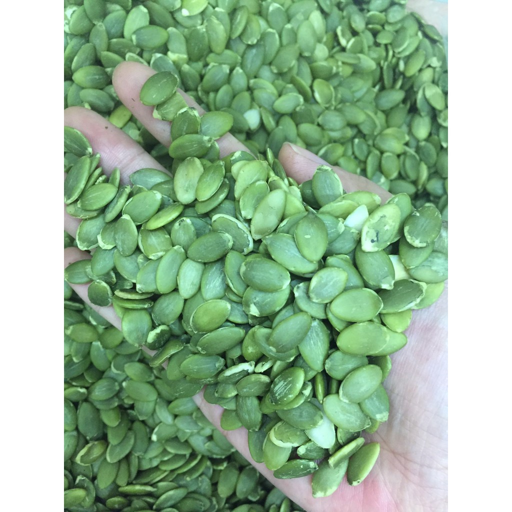 Nhân hạt bí xanh sấy chín nguyên vị 500g
