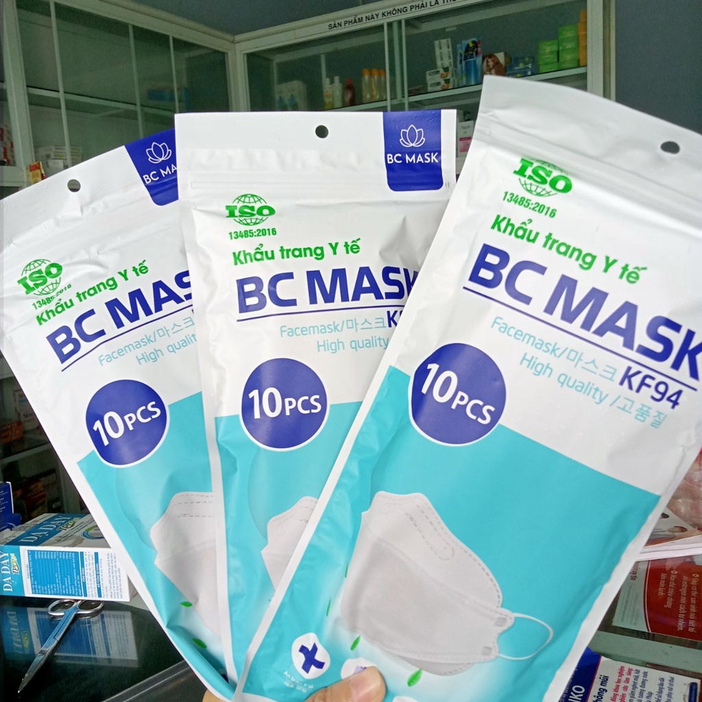 [Hàng chuẩn]Khẩu trang KF94 4D BC Mask