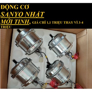 BH 6T Động cơ SANYO NHẬT MỚI SẢN XUẤT CHO HÃNG GIANT, chuyển xe đạp thành xe điện, lắp bánh trước  cho xe đạp chế điện