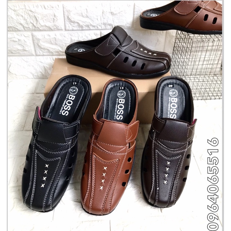 Giày không gót nam mẫu mới..da mềm..kiểu dáng đẹp..Size từ 38-43..đế khâu sẵn rất chắc chắn