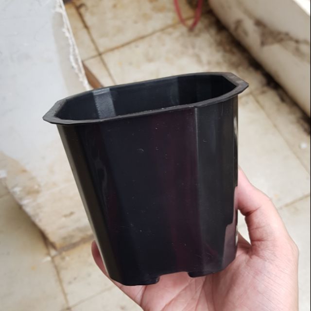 Chậu nhựa vuông đen lớn |FREESHIP  SIÊU XINH | LỖI 1 ĐỔI 1