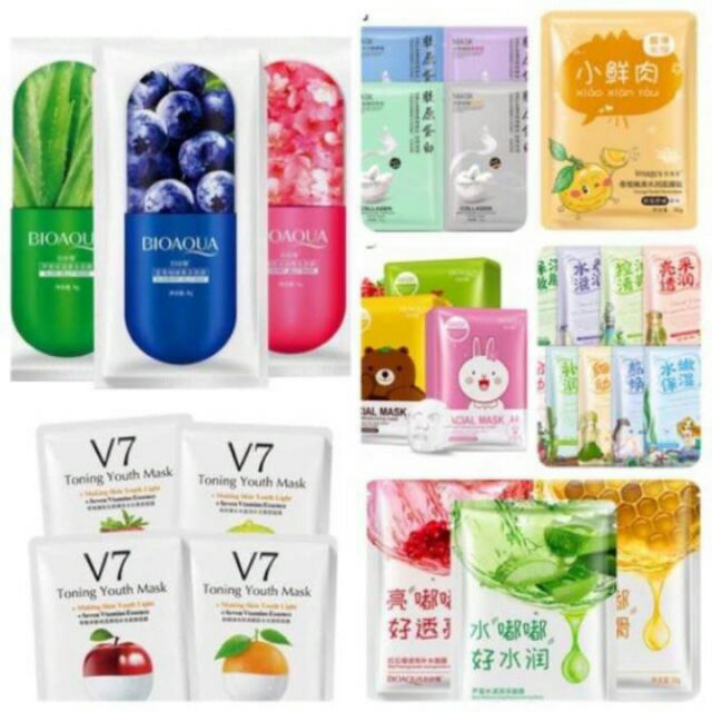 Lẻ 1 miếng mặt nạ nội địa Trung