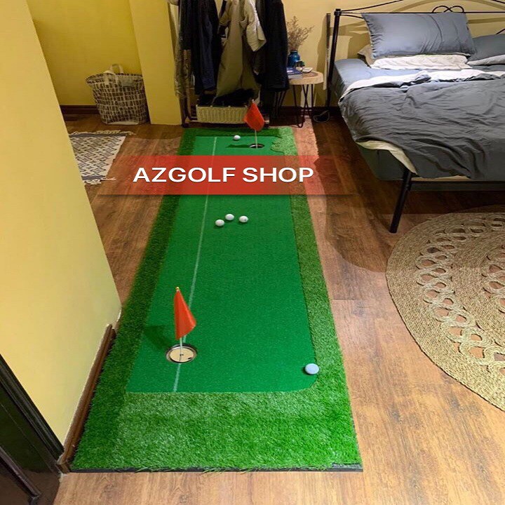 THẢM TẬP GOLF PUTER NHIỂU KÍCH THƯỚC  - KM HỐ CỜ INOX