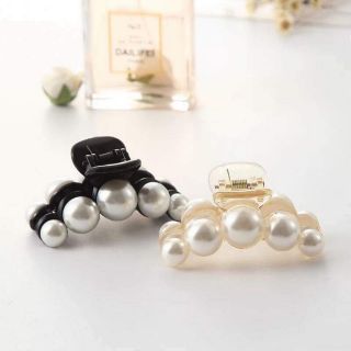 Set 3c Kẹp tóc gắn ngọc trai