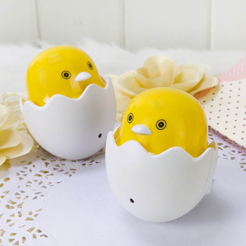 Đèn Ngủ Cảm Ứng Hình Qủa Trứng Gà, Đèn cảm biến tự động sáng khi trời tối, ánh sáng diu, tiết kiệm điện,