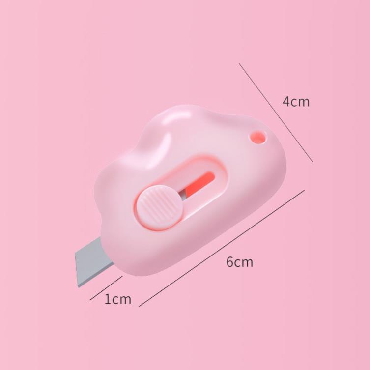 Dao rọc giấy GALANO dao cắt giấy nhựa hình đám mây siêu dễ thương SK-001368