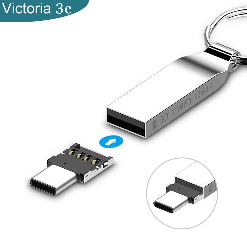 Đầu Chuyển Đổi Từ Giác Cắm Type-C Sang Giác Cắm Micro Usb Tiện Dụng | BigBuy360 - bigbuy360.vn
