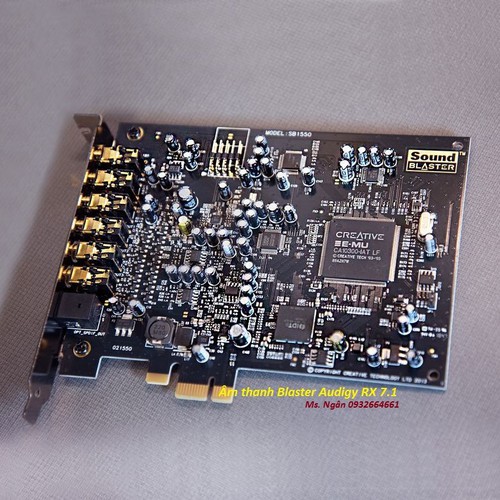 Card Âm Thanh Creative Sound Blaster Audigy Rx 7.1 - Hàng Chính Hãng