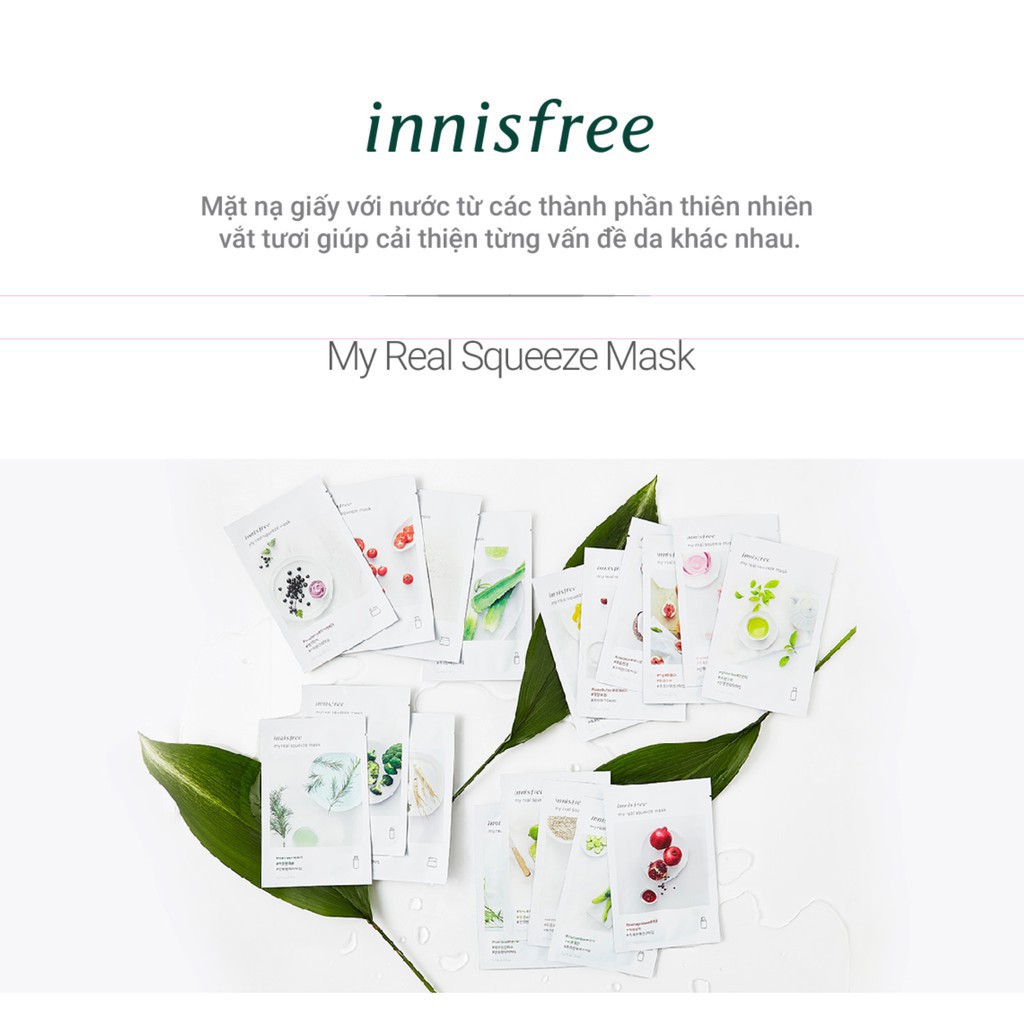 Mặt nạ Innisfree My Real Squeeze Mask