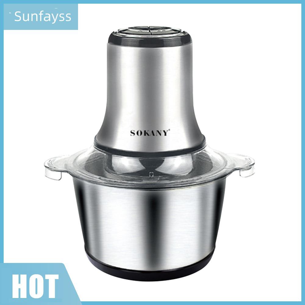 Máy Xay Thịt Bằng Thép Không Gỉ Sunfayss 800w