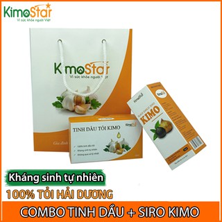COMBO Tinh dầu và Tỏi đen Kimo