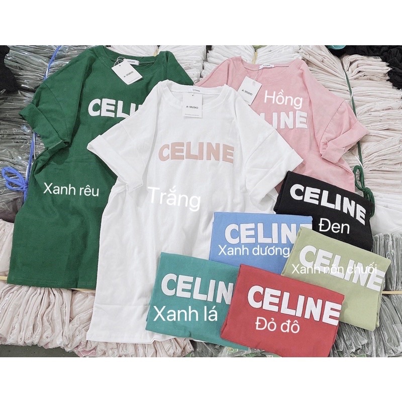 [Rẻ Vô Địch] Áo Phông Thun 3158 Cotton Khô Nam Nữ Form Rộng Unisex CELNE