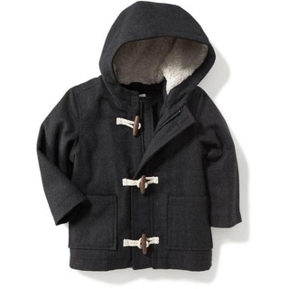 ÁO KHOÁC DẠ OLD NAVY sz 2-5y
