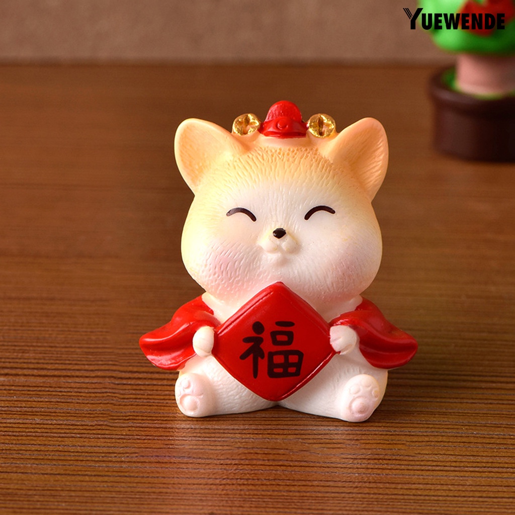 Tượng mèo thần tài hoạt hình dùng trang trí nhà cửa