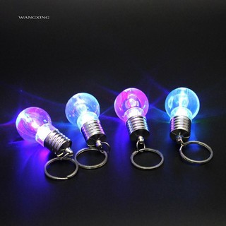 Móc Khóa Bóng Đèn Led Đổi Màu Độc Đáo