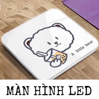  Cân sức khoẻ sạc usb cao cấp siêu cute