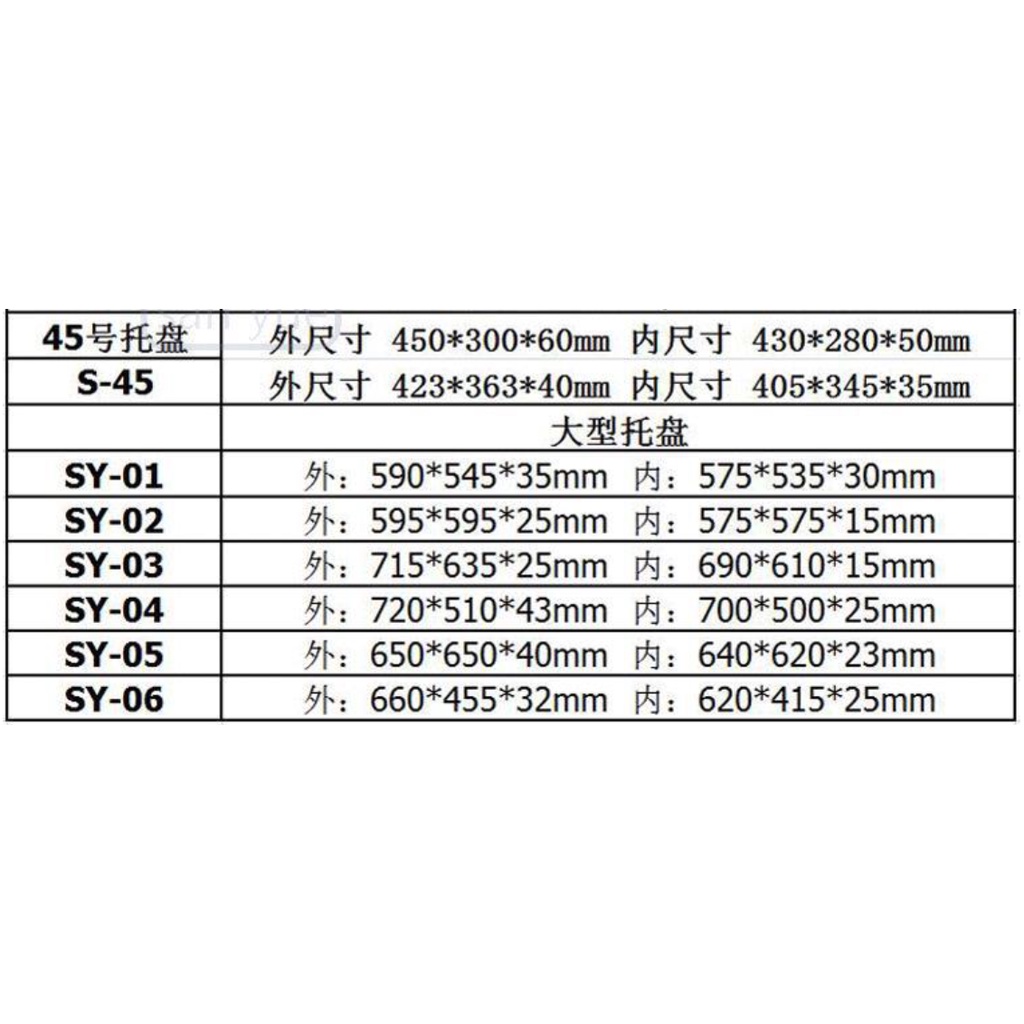 Khay nhựa vuông ESD  KT 315*230*40mm