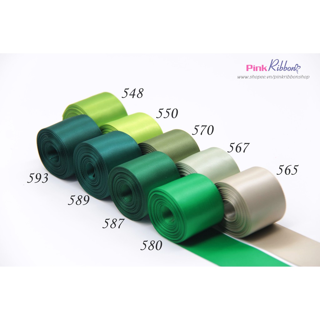Ruy băng Satin loại đẹp - Cuộn 5Mét - Link 8/12