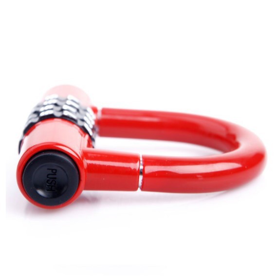 Khóa số chữ U 4 số an toàn và tiện lợi cho người hay quên chìa khóa KT: 8.5x2x10cm (ảnh thật)