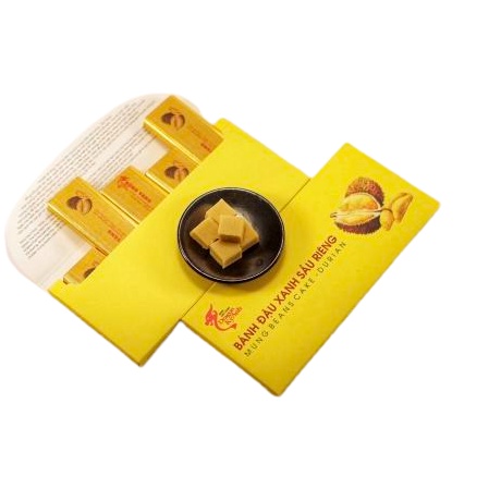 Dragon Kỳ Anh - Bánh Đậu Xanh Sầu Riêng 150g - Vị Ngọt Thơm