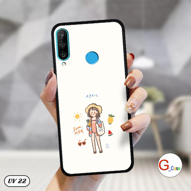 Ốp lưng Huawei nova 4e lưng nhám - ngộ nghĩnh