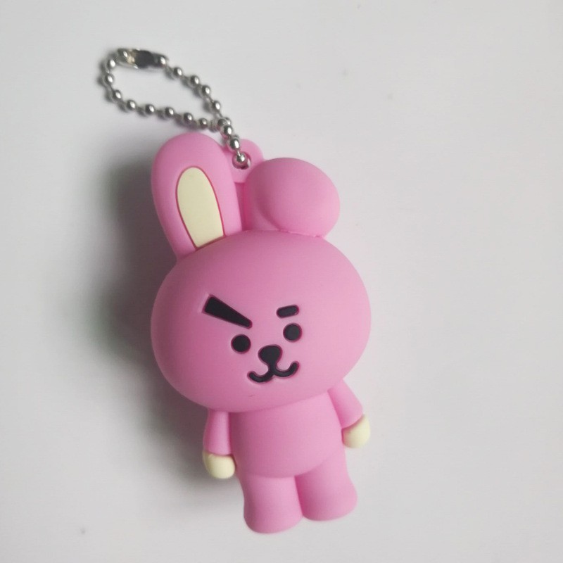 Móc khoá BT21 búp bê [Đơn 50k tặng kẹp tóc Hàn Quốc cực xinh]