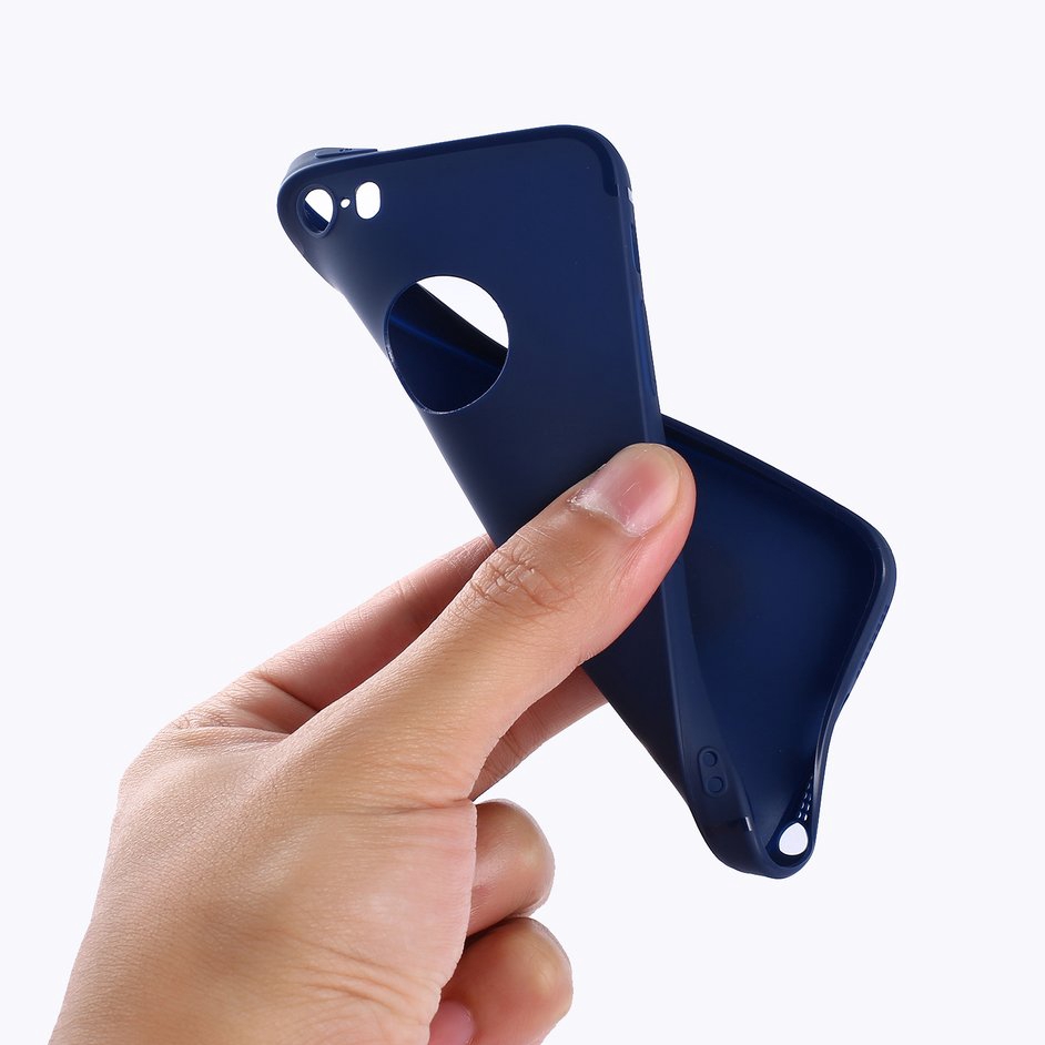 Ốp lưng điện thoại bằng Silicone chống sốc dành cho iPhone 5 5s