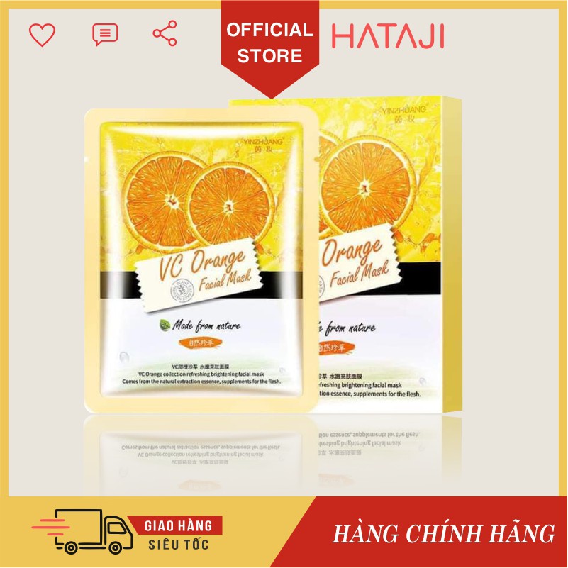 Mặt Nạ Vitamin C Trái Cam Chanh Nhiều Mẫu Ngẫu Nhiên