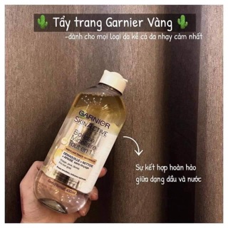 Nước tẩy trang Ganier Pháp 400ml