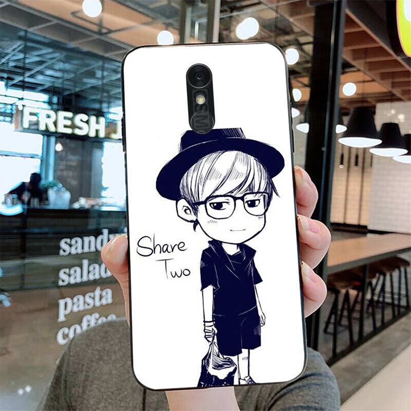 Ốp Điện Thoại TPU Silicon In Hình Hoa Cho LG Q7 Q8 2017 2018 Q9 2018 LG Q7 Plus