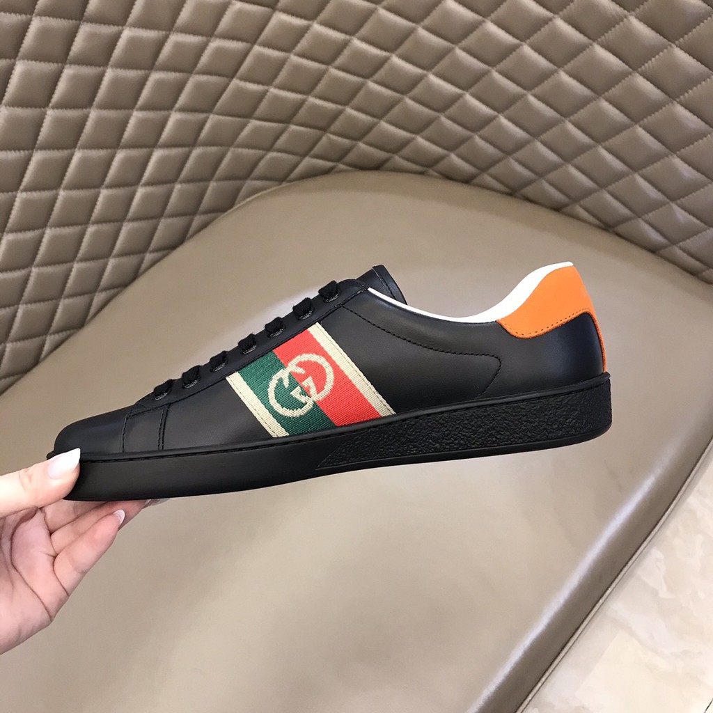 Già sneakers nam da thật GUCCI GG GC thiết kế năng động, thu hút và trẻ trung