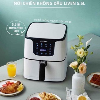 Nồi chiên không dầu Liven KZ-D5501 5.5L