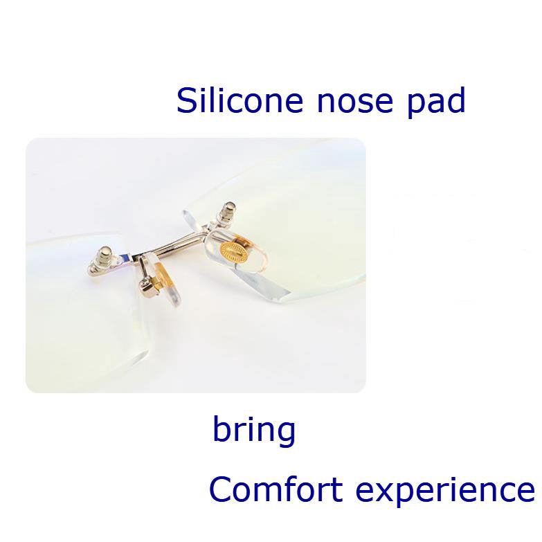 Kính đọc sách không viền thời trang nam giới