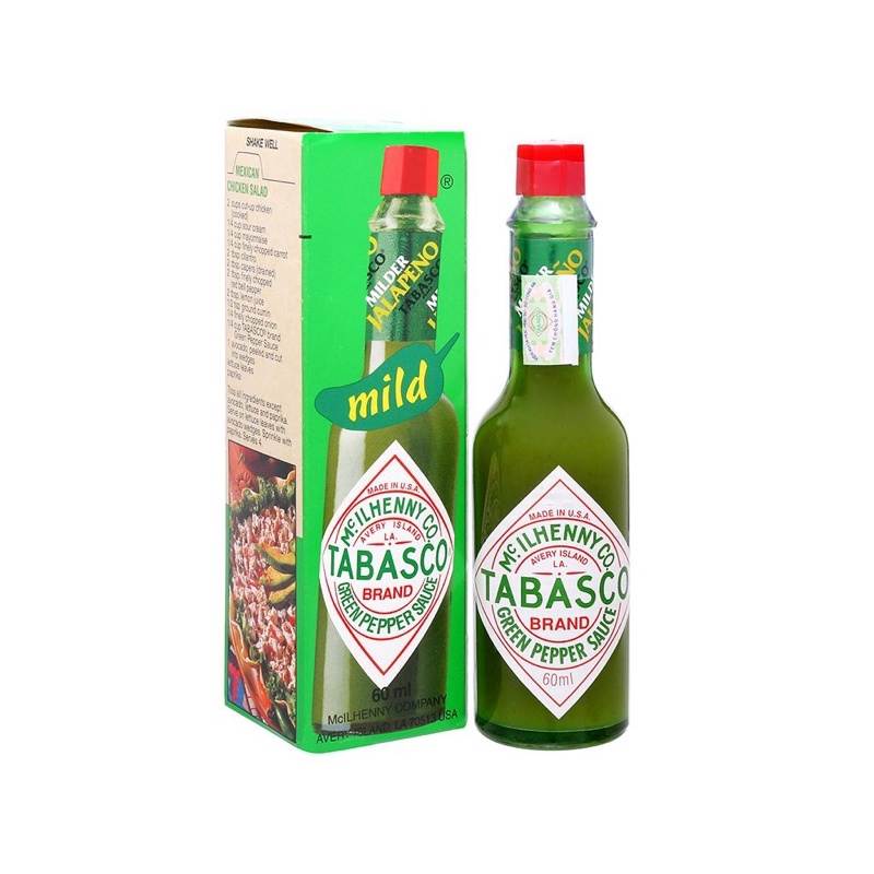 Sốt ớt xanh Tabasco 60ml