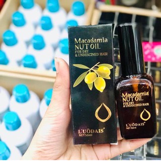 Tinh Dầu Dưỡng Tóc L'UÔDAIS Macadamia Nut Oil 50ml