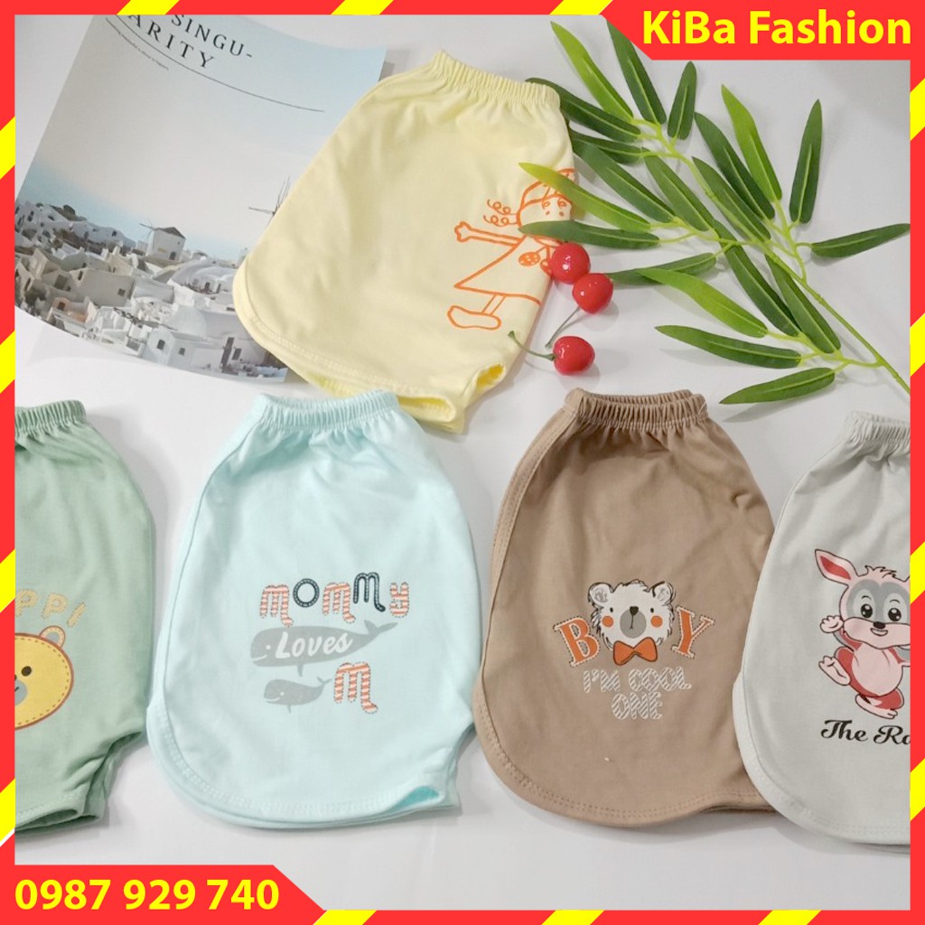 [HÀNG CAO CẤP] Quần đùi in mông VICH (1 chiếc ) chất cotton 100% co giãn, mềm mịn mát cho bé Trai/Gái 4-13kg- QĐ - TK090