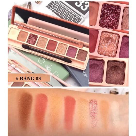 Bảng Phấn Mắt Nhũ 8 Ô Màu Lameila | BigBuy360 - bigbuy360.vn