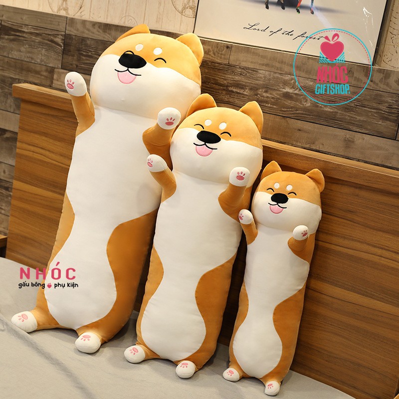 Gối Ôm Chó Shiba Bông Cao Cấp - NHÓC