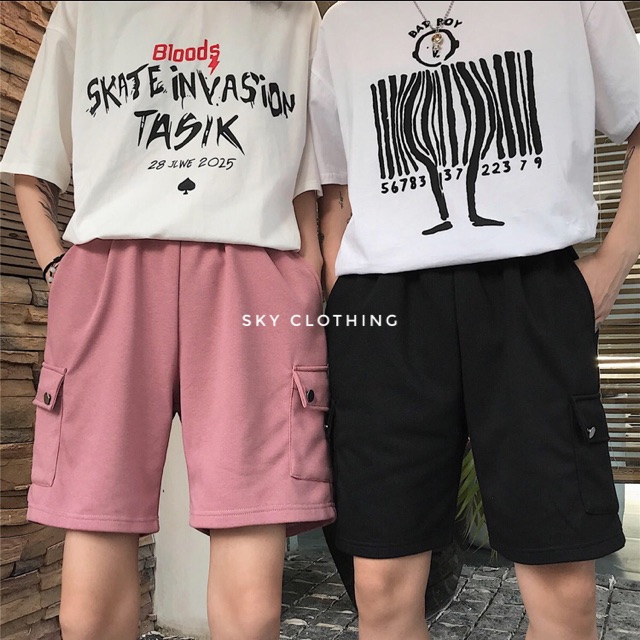 Short box pant - quần short túi hộp ulzzang