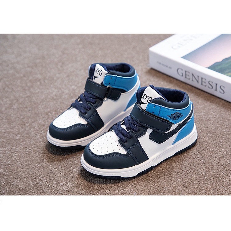 Giày thể thao trẻ em cao cổ Quảng Châu size 27 đến 38 mới 2022 Kat Kids