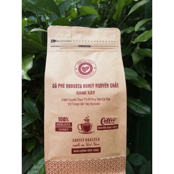 500G CÀ PHÊ SẠCH ĐĂK LĂK RANG MỘC