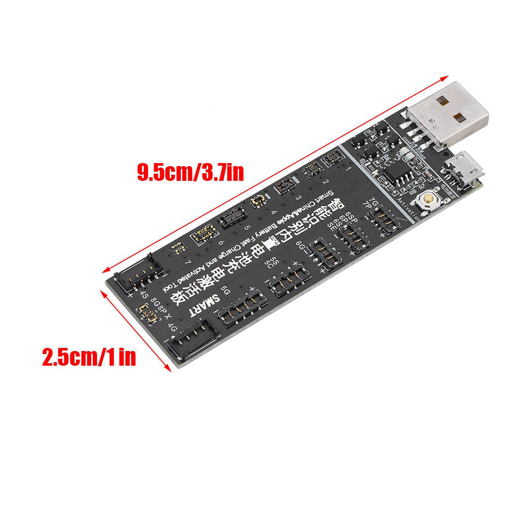 Bo Mạch Kiểm Tra Pin Sạc Nhanh Cho Iphone Samsung Huawei, Oppo, Vivo, Miui, Zte, Mx