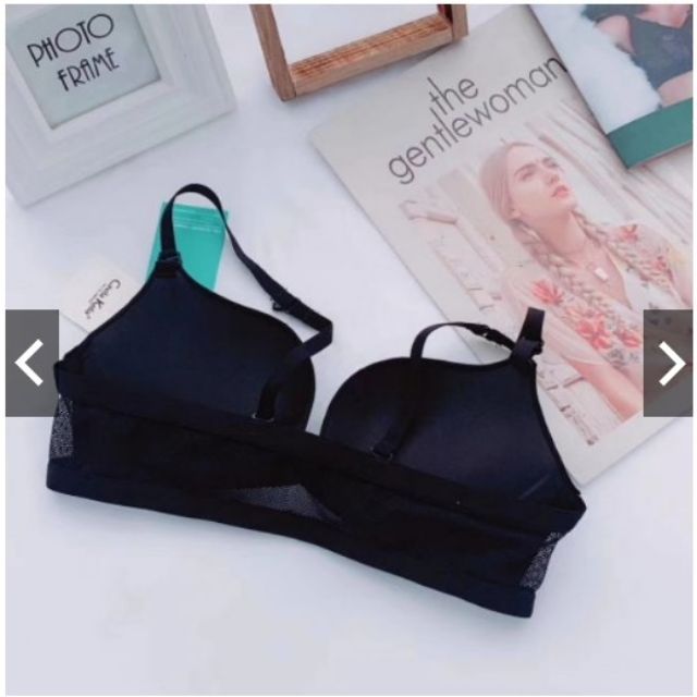 Áo Lót Cài Trước Su Mỏng Không Gọng Mặc Cực Êm