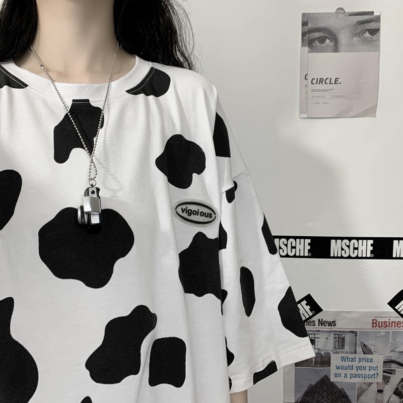Áo Phông Hè Bò Sữa Chất Cotton Xưởng May DCS