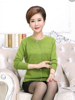 Áo len mịn trung niên ( có ảnh thật )