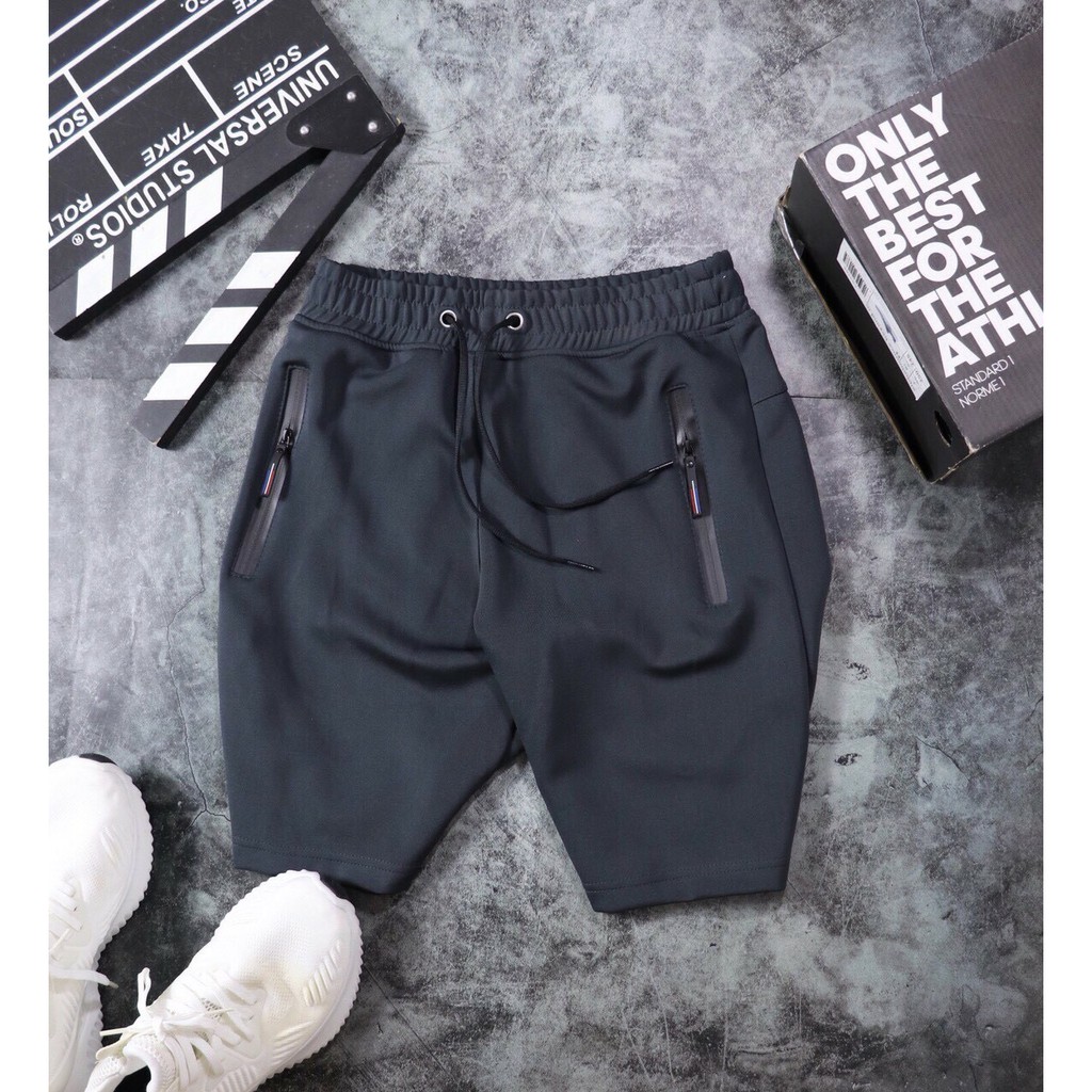 Quần Short Thun Nam Thể Thao Cao Cấp, Mẫu Basic 5 Màu Cơ Bản - THE BASIC STORE | BigBuy360 - bigbuy360.vn
